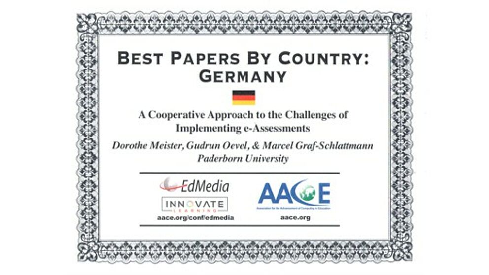 Abbildung: Zertifikat