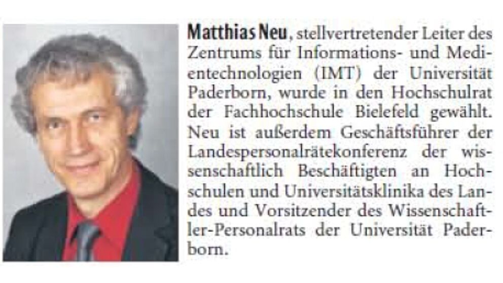 Abbildung: Zeitungsartikel
