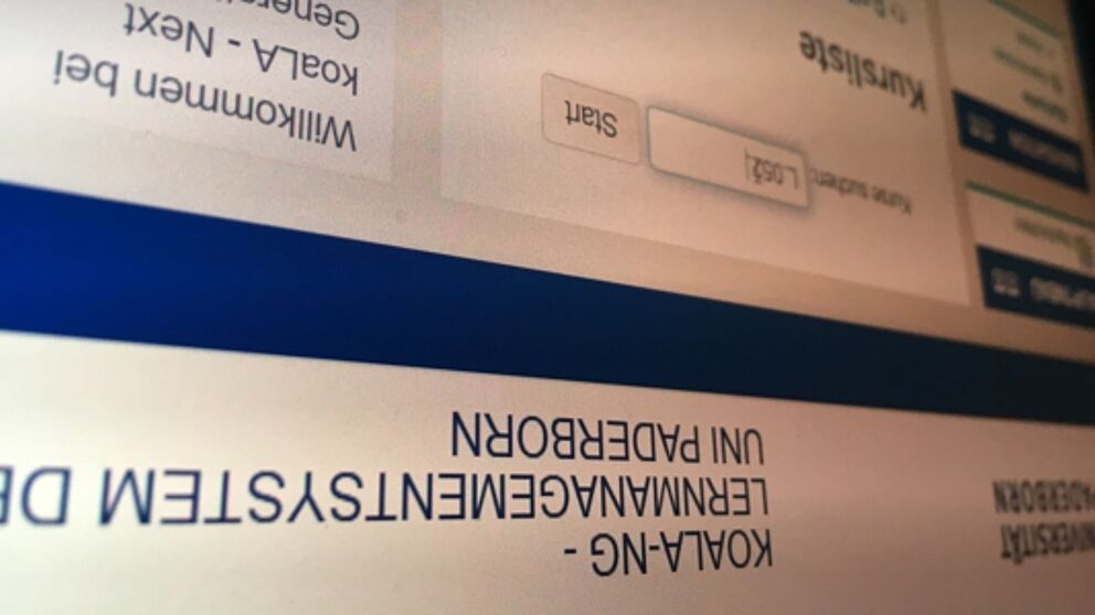 Abbildung: Startscreen